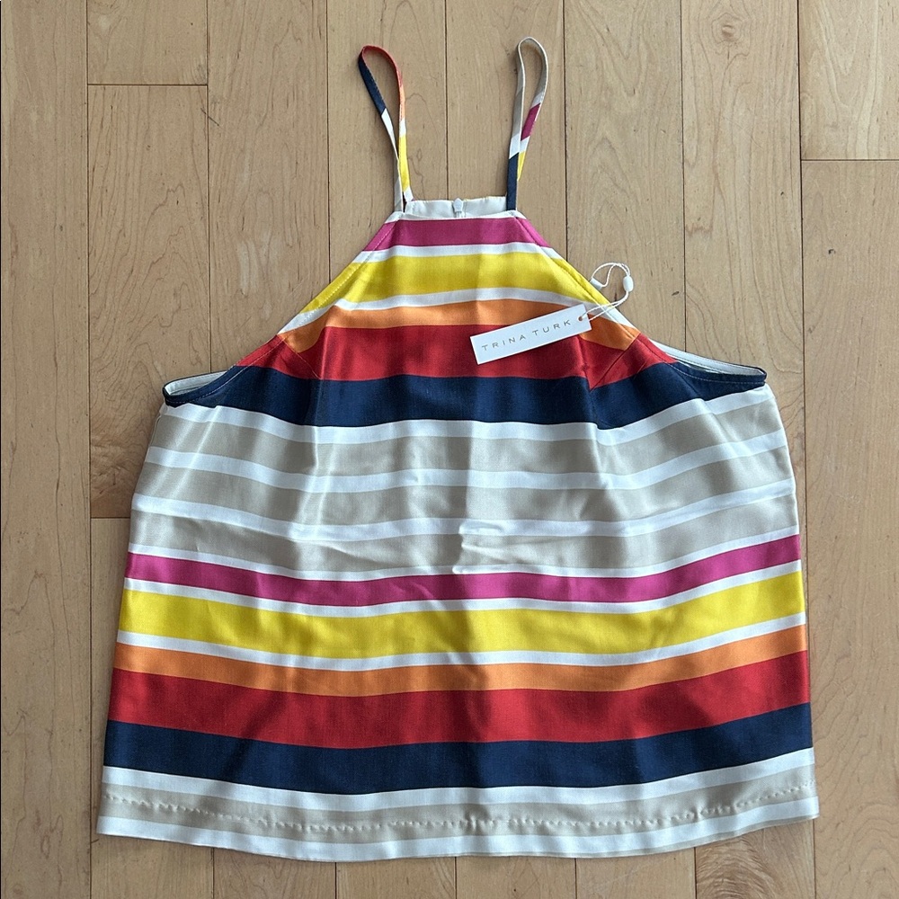 NEW Trina Turk striped tank